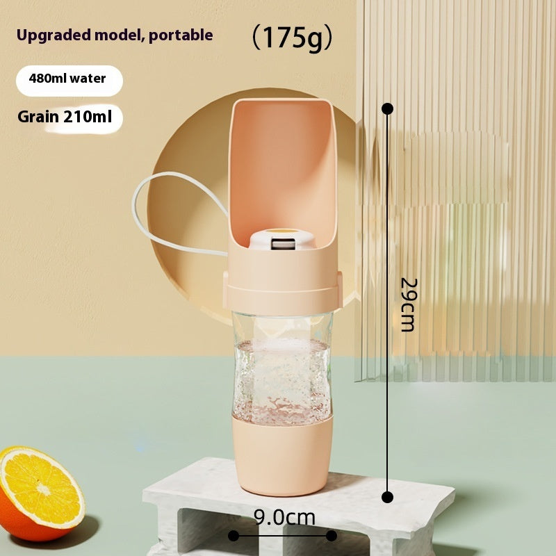 Portable Pet Feeder and Drinker