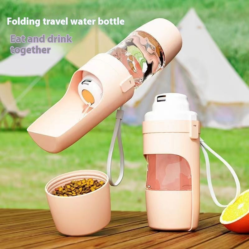 Portable Pet Feeder and Drinker